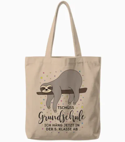 5. Klasse Realschule Gymnasium/grundschule Abschluss 2026 Tote Bags - Natural