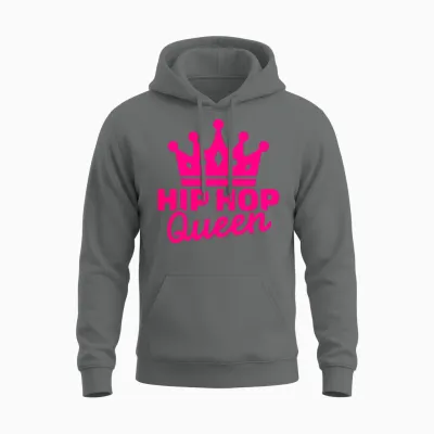 Hip Hop Unisex Hoodie - Graphite Heather