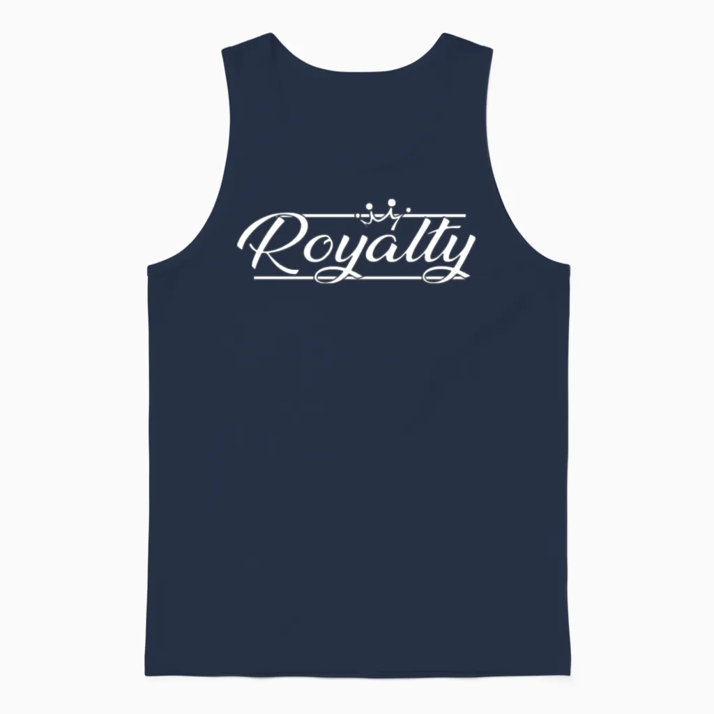 Royalty Family Unisex Tank Top in Navy