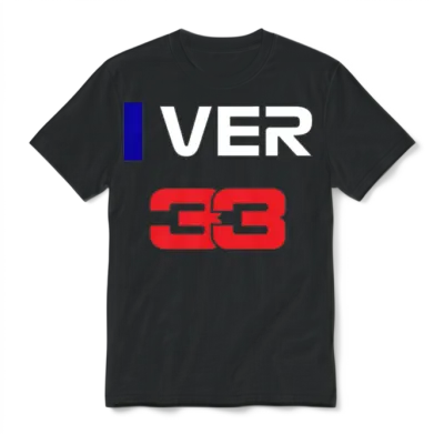 Max Verstappen 33 Unisex T-Shirt - Black