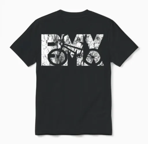 Cool Vintage Bmx Bike Fan Racing for Boys Kids Unisex T-Shirt in Black