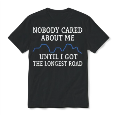 The Longest Road Funny Settlers Board Game Unisex T-Shirt - Black