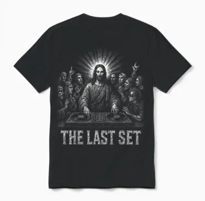 Techno House Electro Minimal Goa Psy Trance Acid Rave Dnb Unisex T-Shirt - Black