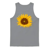 Sunflower Unisex Tank Top - Sport Grey – 1