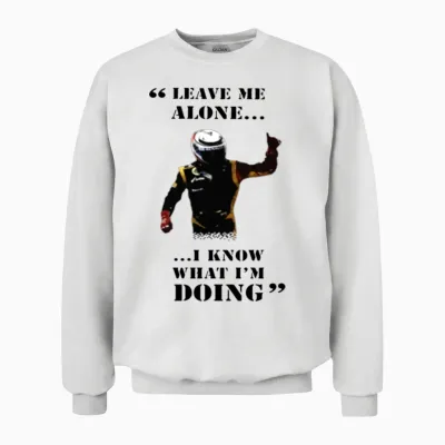 Kimi Raikkonen Logo Unisex Sweatshirt - White