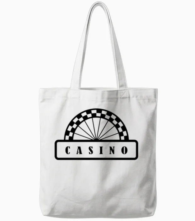 Valentine's Day Design Hard Selling Tote Bags in White