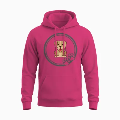 Dog Lover Unisex Hoodie - Heliconia