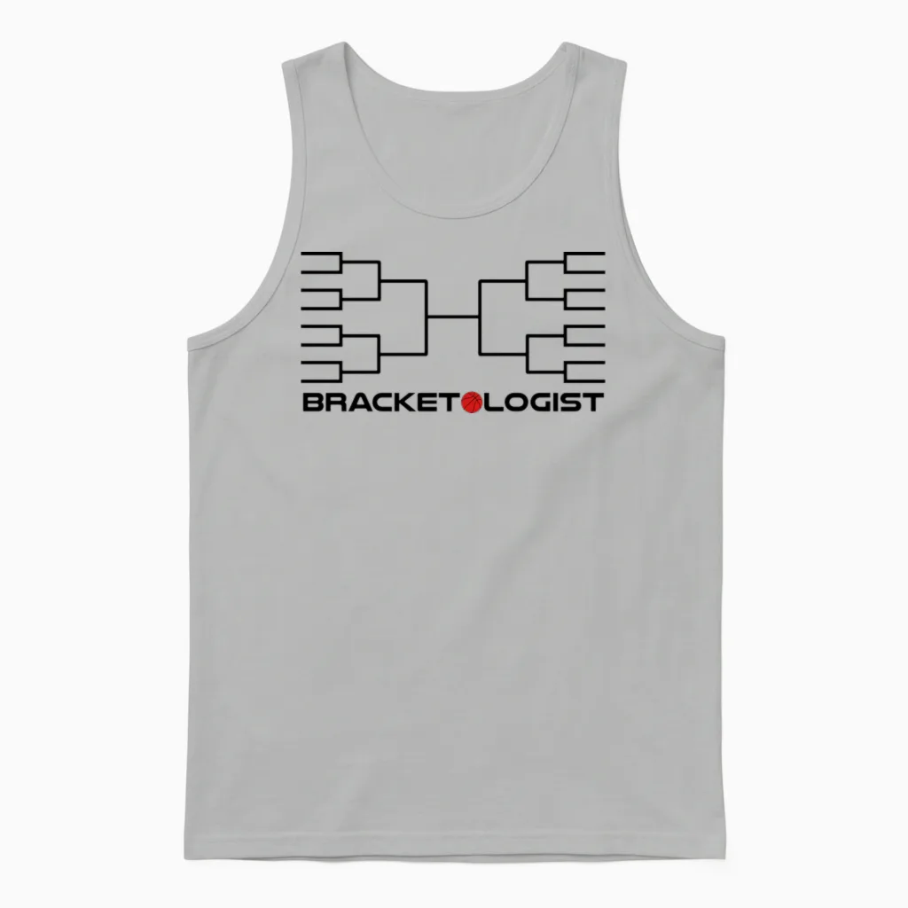 Tournament Bracketologist Unisex Tank Top in Ash