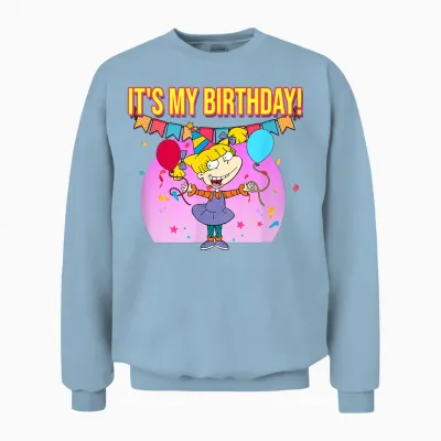 It's My Birthday - Angelica Pickles Unisex Sweatshirt - Light Blue