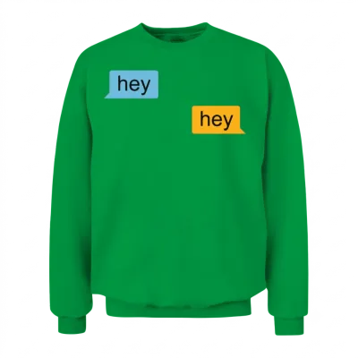 Hey Grindr Classic Unisex Sweatshirt - Irish Green