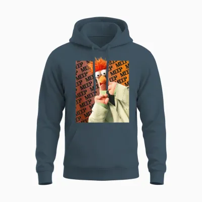 The Muppets Beaker Unisex Hoodie - Dark Heather