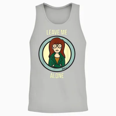 Mademark X Daria - Leave Me Alone Daira Unisex Tank Top - Ash