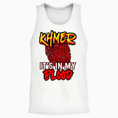 Khmer Cambodian Cambodia Unisex Tank Top - White