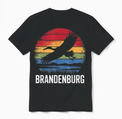 Brandenburg Unisex T-Shirt - Black