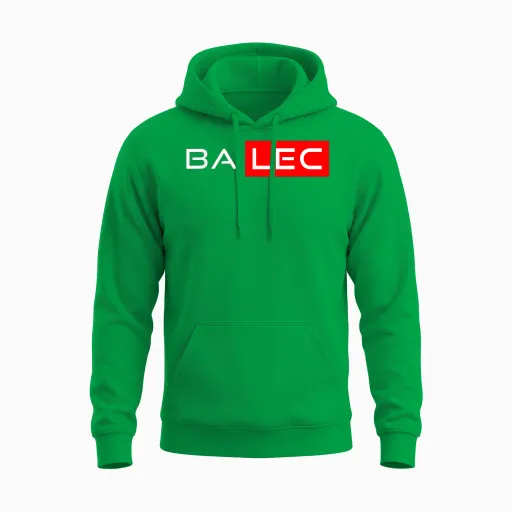 (je M'en) Balec Gift Man Humour Original Woman Funny Unisex Hoodie in Irish Green