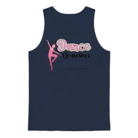Funny Dance Grandma I Bring the Snacks Unisex Tank Top - Navy – 1
