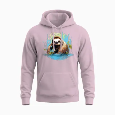 Hump Day Funny Unisex Hoodie - Light Pink