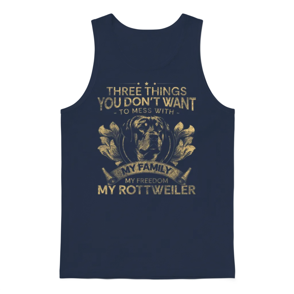 Pedigree Dog Service Dog Fighters Unisex Tank Top - Navy