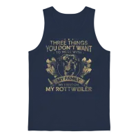 Pedigree Dog Service Dog Fighters Unisex Tank Top - Navy – 1