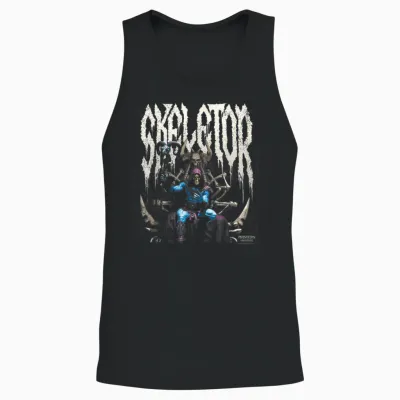 Masters of the Universe: Skeletor-Thron Aus Metall Unisex Tank Top - Black