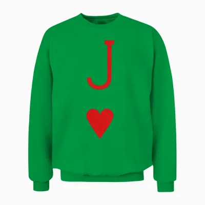 Jack of Hearts Unisex Sweatshirt - Irish Green