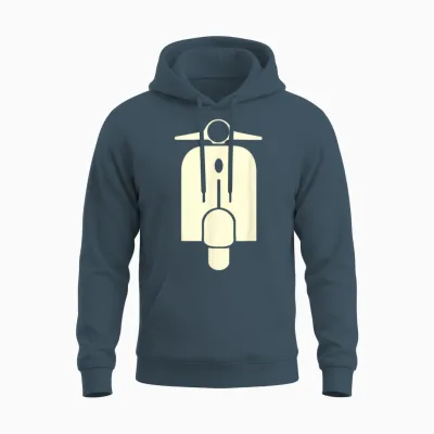 Motor-Roller Front - Roller Unisex Hoodie - Dark Heather