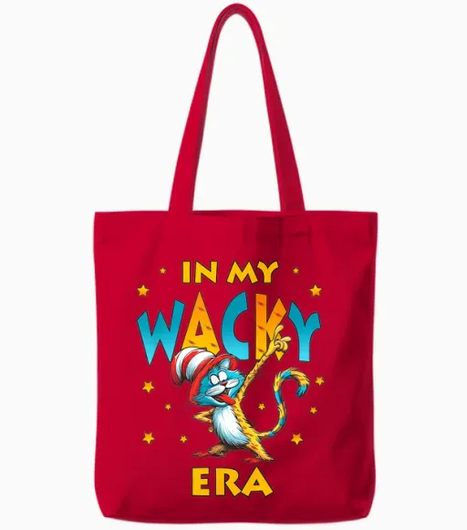 Wacky Outfit | in My Wacky Era for Men, Women And Tote Bags in Red