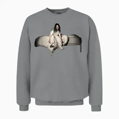 Billie Eilish Official Sweet Dreams Unisex Sweatshirt - Sport Grey