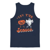 This the Season Funny Hallooween Unisex Tank Top - Navy – 1