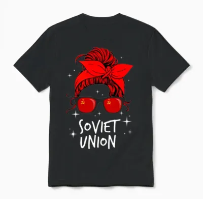 Soviet Union Unisex T-Shirt - Black