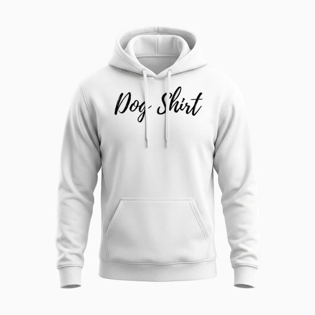 Dog Lovers Gift Unisex Hoodie in White