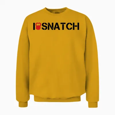 I Love Snatch Unisex Sweatshirt - Gold