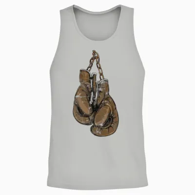 Boxer Boxing Vintage Gift Unisex Tank Top - Ash
