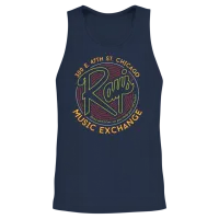 Ray’s Music Exchange — Lovers Unisex Tank Top - Navy – 2