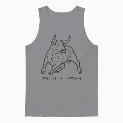 I'm Bullish Unisex Tank Top - Sport Grey