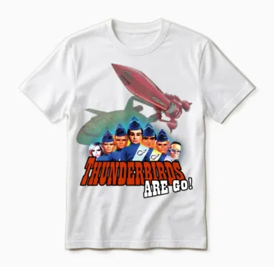 Thunderbirds Are Go Unisex T-Shirt - White