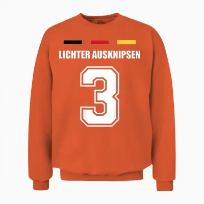Lustige Namen Deutschland Trikot Für Mallorca Und Die Party Unisex Sweatshirt - Orange