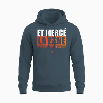 Merce La Zone (d&p à Vie Edition) Exclusive T-Shirt, Black, S Unisex Hoodie - Dark Heather