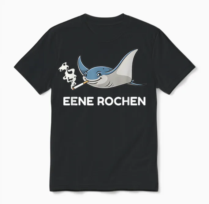 Ene Rochen Fun Unisex T-Shirt in Black