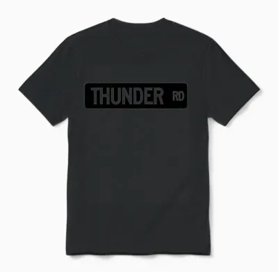 Thunder Road Street Unisex T-Shirt - Black