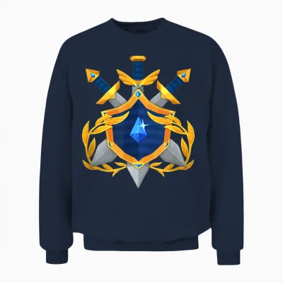 Master Emblem Unisex Sweatshirt - Navy
