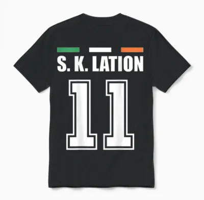 Funny Name Ireland Jersey for Mallorca and the Party T-Shirt, Green Unisex T-Shirt - Black