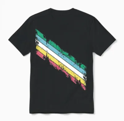 Disability Pride Flag - Lgbtq Pride Unisex T-Shirt - Black
