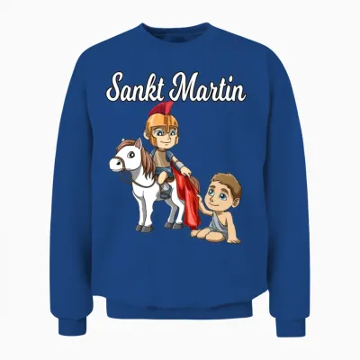 Saint Martin St Martin Unisex Sweatshirt - Royal