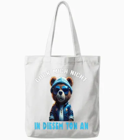 Arbeiten Witziger Lustiger Spruch Sprüche Süßes Teddy Tote Bags - White