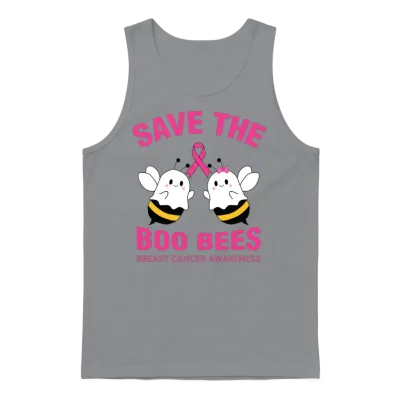 Mom Save the Boobees Funny Halloween Unisex Tank Top - Sport Grey