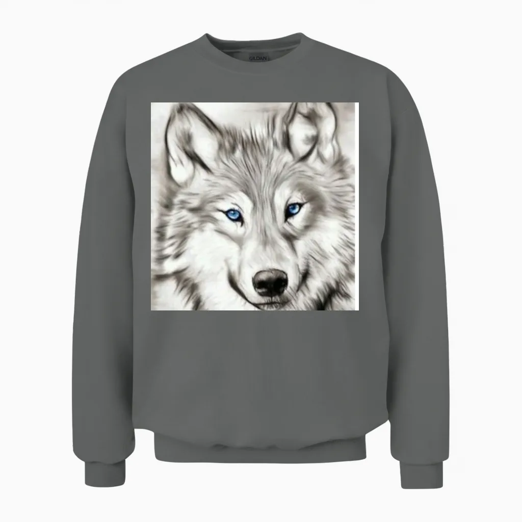Pet Dog Lovers Gift Unisex Sweatshirt in Graphite Heather