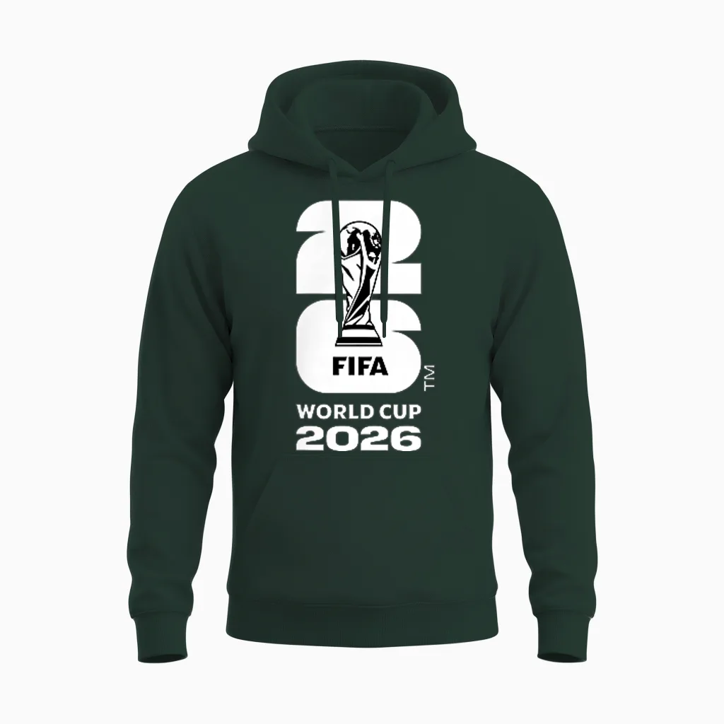 Fifa World Cup26 Bosnia Herzegovina Country Ball Unisex Hoodie in Forest