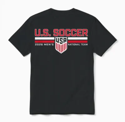 World Cup 2026 Usmnt Roster Navy Unisex T-Shirt - Black