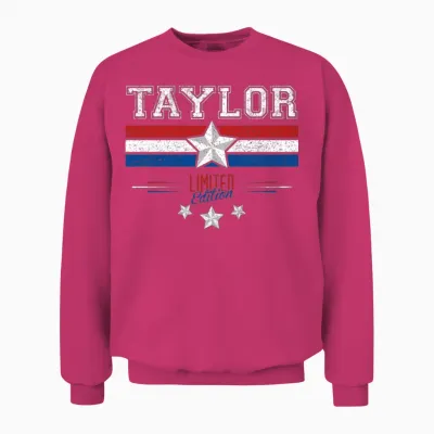 Taylor Name Custom Taylor Birthday Unisex Sweatshirt - Heliconia